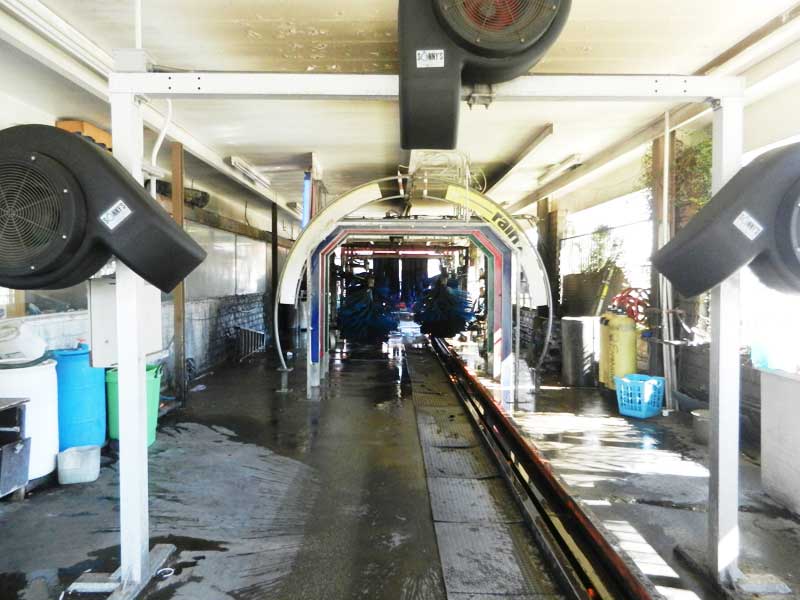 Car wash tunnel equipment